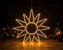Kaemingk | Decorazione Stella Luminosa con Micro LED 238 – Effetto Flash e Luce Calda