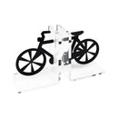 Reggilibri Cristallo Acrilico Bicicletta Vesta