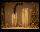 Nuvole di Stoffa | Albero Salice Glitter Champagne con Led