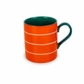 Tazza In Stoneware  arancione