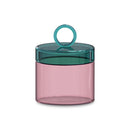 WD Lifestyle Barattolo in vetro borosilicato con manico ad anello