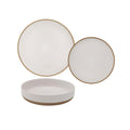 WD Lifestyle Servizio di Piatti 18 pz in Stoneware