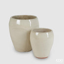 EDG Enzo De Gasperi | Vaso ceramica Glaze Bombato