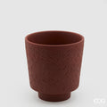 EDG Enzo De Gasperi | Vaso con decorazione di foglie