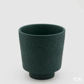 EDG Enzo De Gasperi | Vaso con decorazione di foglie