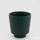 EDG Enzo De Gasperi | Vaso con decorazione di foglie