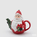 EDG Enzo De Gasperi | Teiera Natalizia in ceramica con decoro