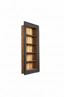 Libreria in Legno Vecchio Dialma Brown