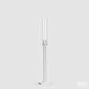 Portacandela Vetro SPEAR a stelo con frangivento By EDG Enzo De Gasperi