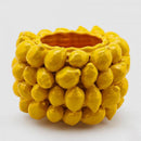 EDG Enzo De Gasperi | Vaso Porta Pianta Ceramica Giallo CHAKRA