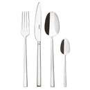 Servizio 24 Posate Monoblocco Rock Inox/Mirror Sambonet