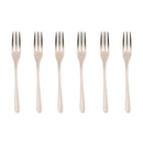 Set forchetta dolce 6 pezzi Taste Antique PVD Champagne Sambonet