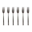 SAMBONET SET 6 FORCHETTINE DOLCE - ROCK BLACK