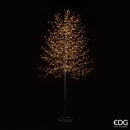 EDG Enzo De Gasperi | Faggio Stardust con LED e tronco Natalizio H 210 cm
