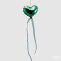 Decoro palloncino cuore vetro Enzo De Gasperi