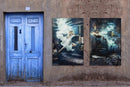 Ethan Chloe | Quadro in Vetro con Cornice Nera 80x120 cm