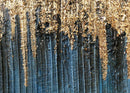 Agave | Quadro "Blue Art" Dipinto a mano 150x70 cm.