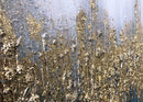 Agave | Quadro "Blue Art" Dipinto a mano 150x70 cm.