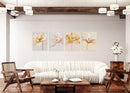 Quadro Silk Flower da  40x50 DIPINTO A MANO By AGAVE