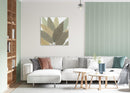 Quadro Calathea da 100×100 DIPINTO A MANO By AGAVE