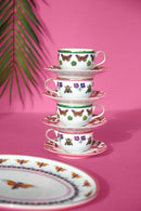 Set 2 pz. tazzine caffè in porcellana AMAZZONIA  By Baci Milano