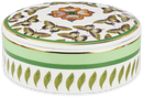Scatola tonda in porcellana Collezione AMAZZONIA  By Baci Milano