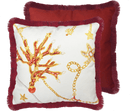 Cuscino quadrato in cotone Double Face Collezione PORTOFINO By Baci Milano