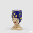 EDG Enzo De Gasperi | Vaso Donna Busto con Fiori H 30 cm