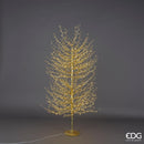 EDG Enzo De Gasperi | Faggio Stardust Gold con LED Natalizio H 180 cm