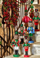 Schiaccianoci Xmas Carousel Teddy Natale Fade