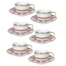 Set 2 pz. tazzine caffè in porcellana FIRENZE  By Baci Milano