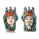 Verus Caltagirone| Testa Di Moro in ceramica Elegance Media