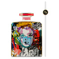 Bottiglia Magnum Porcellana Street Art Baci Milano