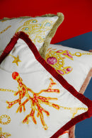 Cuscino rettangolare in cotone Double Face Collezione PORTOFINO By Baci Milano