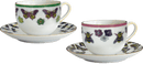 Set 2 pz. tazzine caffè in porcellana AMAZZONIA  By Baci Milano
