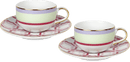 Set 2 pz. tazzine caffè in porcellana FIRENZE  By Baci Milano