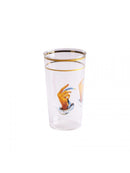 Bicchiere vetro Whith Snakes SELETTI