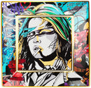 Svuotatasche 18x18 cm Street Art Baci Milano