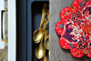 Sottopentola in ceramica decorato a mano WD Lifestyle