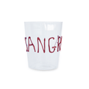 WD Lifestyle | Bicchiere da Cocktail con scritta decorativa in Vetro Borosilicato