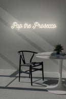 Insegna Luminosa LED POP THE PROSECCO Candyshock