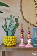 EDG Enzo De Gasperi | Vaso Porta Pianta Ceramica Giallo CHAKRA