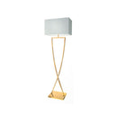 Lampada da terra cromata oro Toulouse Villeroy & Boch