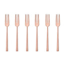Set forchetta dolce 6 pezzi Rock PVD Copper Sambonet