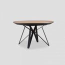 Tavolo Tondo Allungabile Ø 130/230 cm.  Dialma Brown