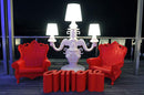 Panca Outdoor in Politilene AMORE Silde