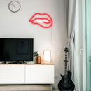 Insegna luminosa led Small Biting Lips Candyschock