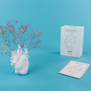 Vaso porcellana Love In Bloom Bianco SELETTI