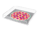 Vuotatasche quadrato in cristallo acrilico By Vesta